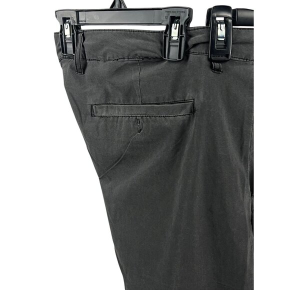 Fourcast Mens Quad Flex Shorts Sz 40 Stretch Lightweight Soft Cotton Blend Gray - Picture 7 of 12